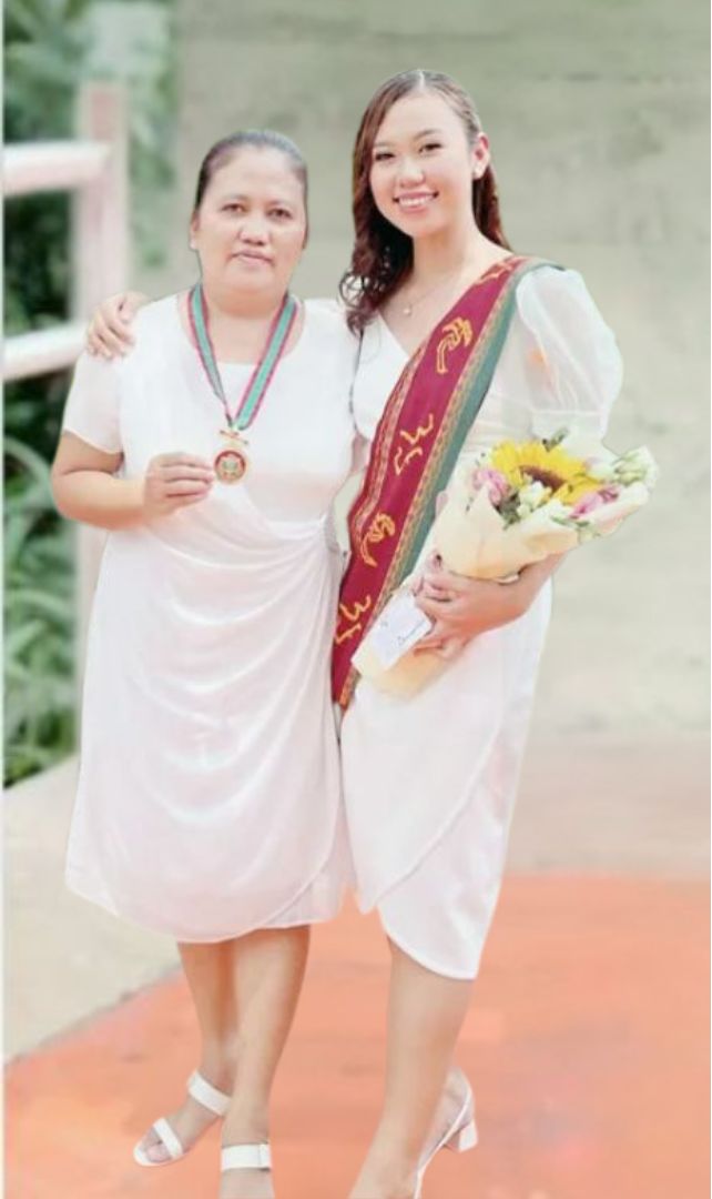 DR. KRISTEL Keith Nieva and mom Meliza Nieva.