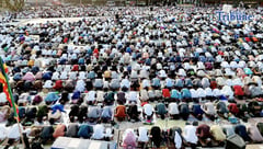 Filipino Muslims gather in Quezon City for Eid Al-Adha prayers