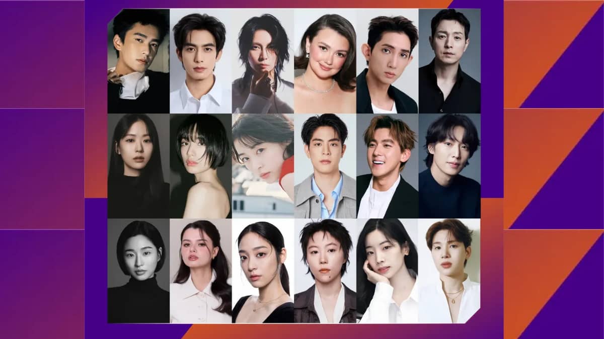 This year's nominees at the Korean International Streaming Festival.