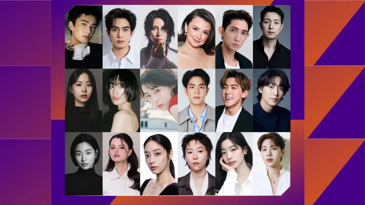 This year's nominees at the Korean International Streaming Festival.