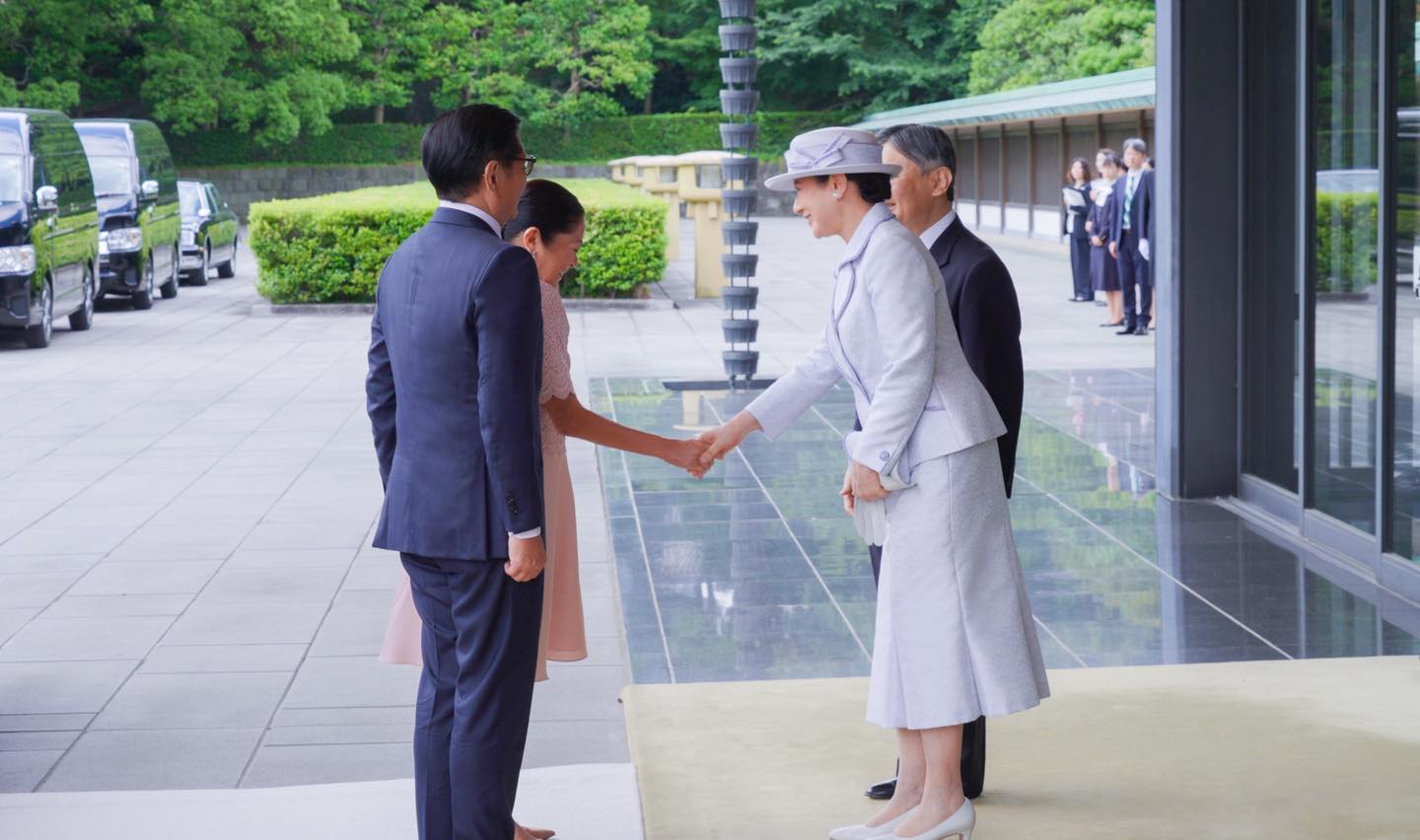 PBBM, FL get warm OFW welcome in Japan