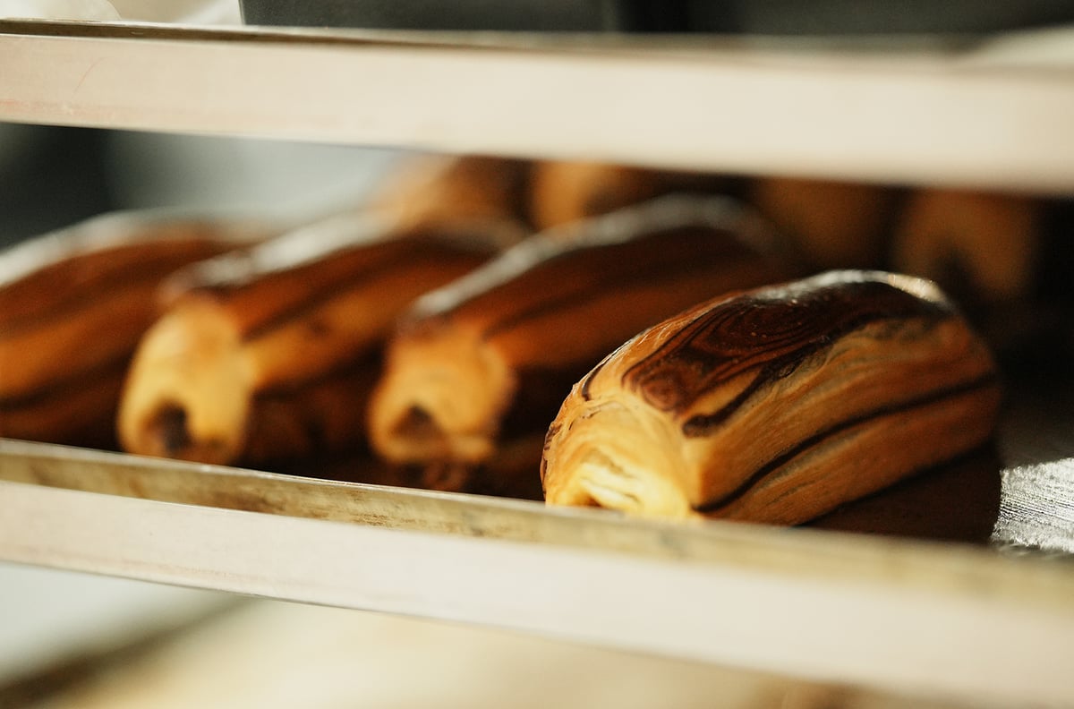 THE entry included Pain au Chocolat.