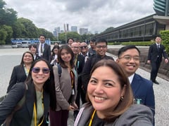 Rare royal moment: Japan’s Imperial Couple greets Philippine press corps