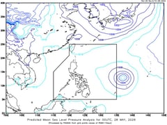 Southwesterly Windflow brings rains over Western Philippines; Jangmi remains outside PAR