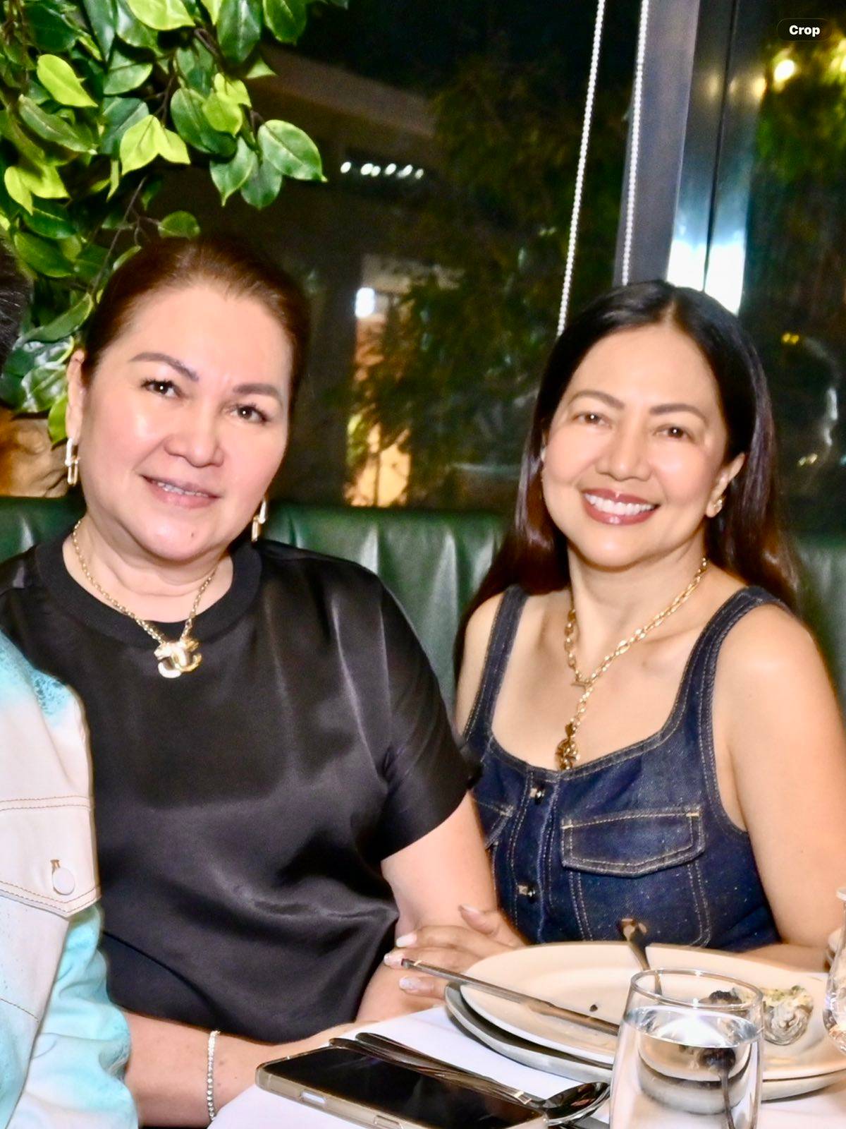 SARAH Quetevis and Mel Loh