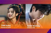 Chinese stars Tian Xiwei and Song Weilong