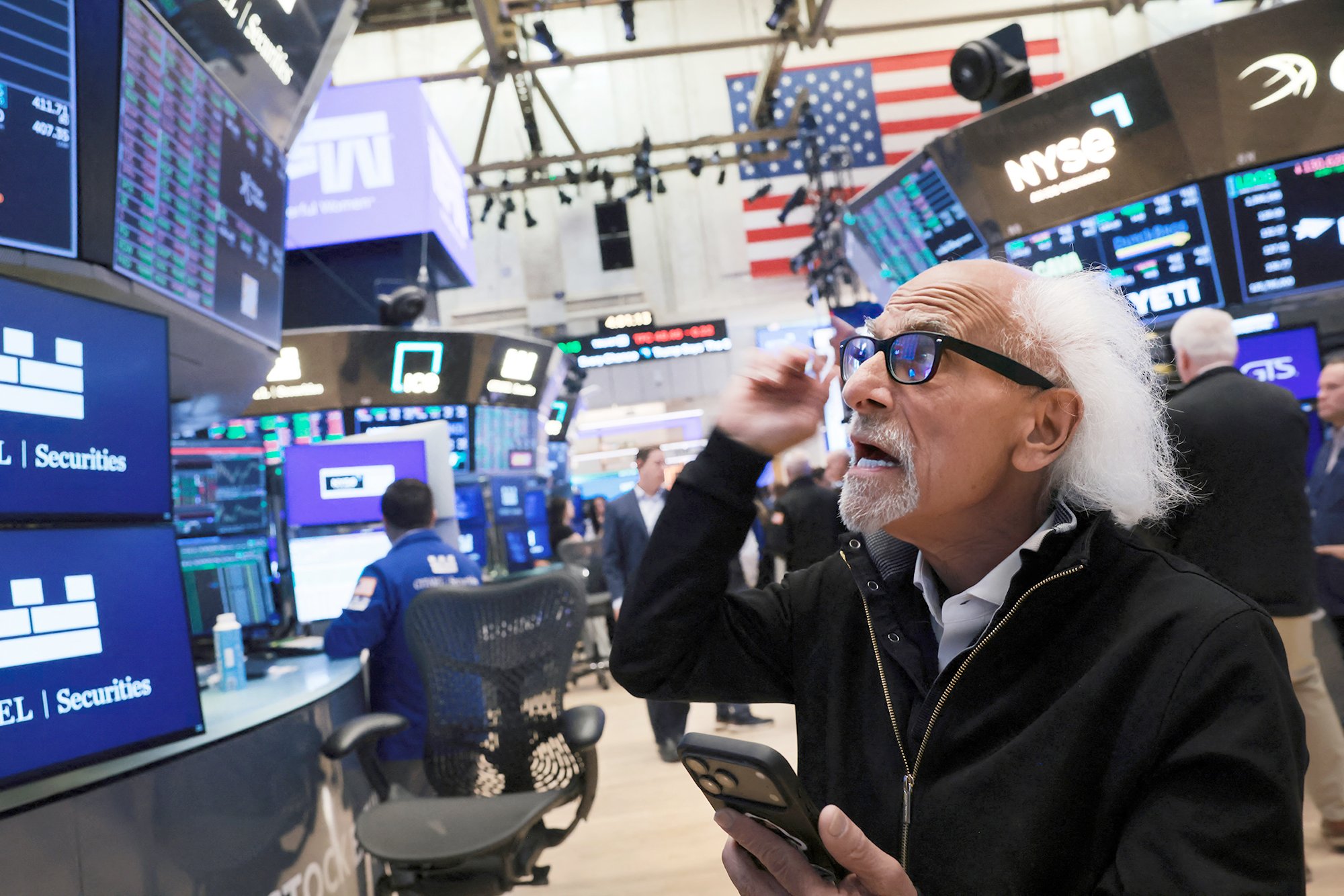 Stocks plunge after U.S., Iran exchange strikes