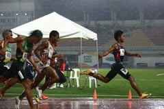 Shining in the rain