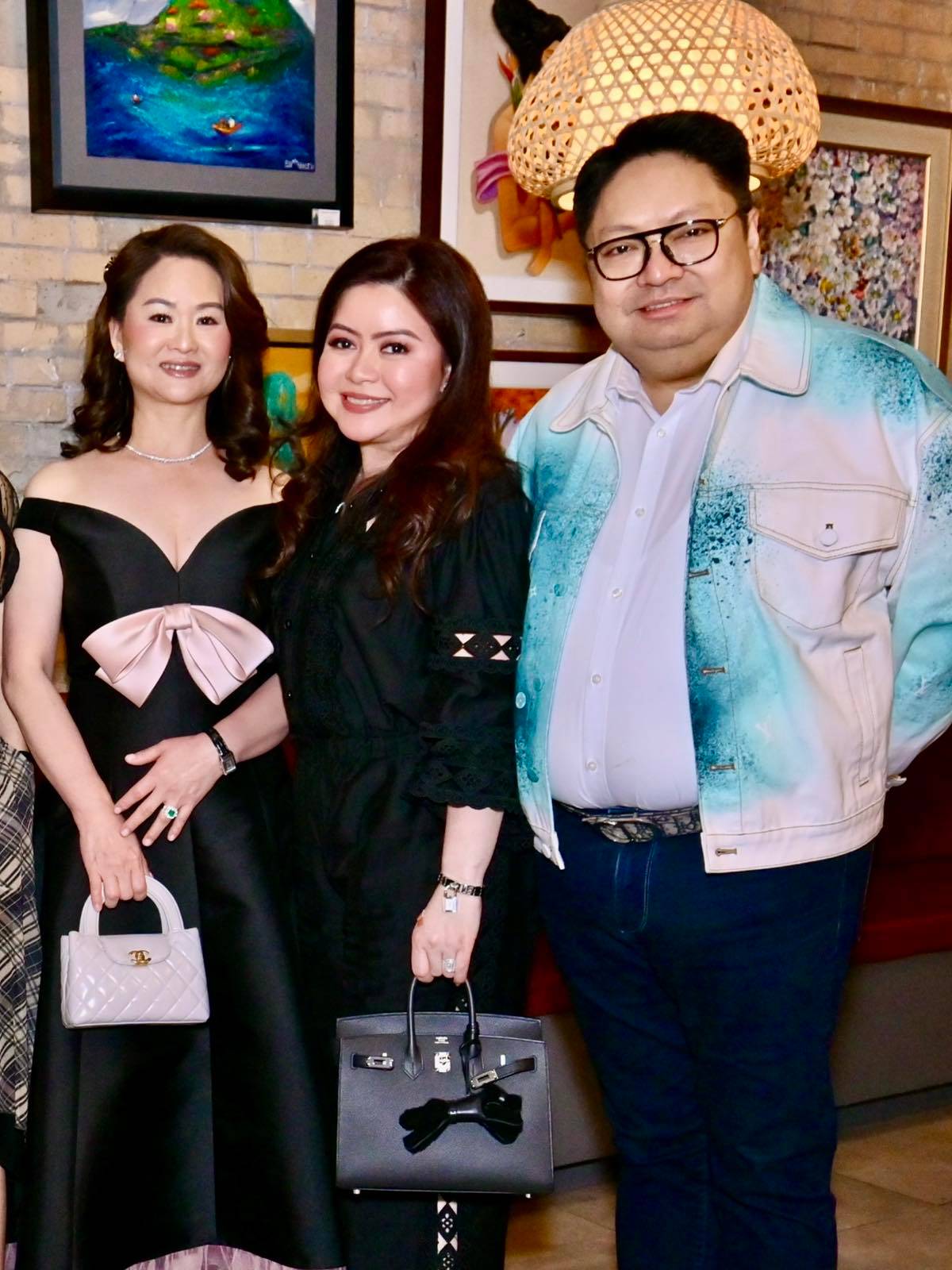 BRENDA Ngo, Carla and Joel del Prado.
