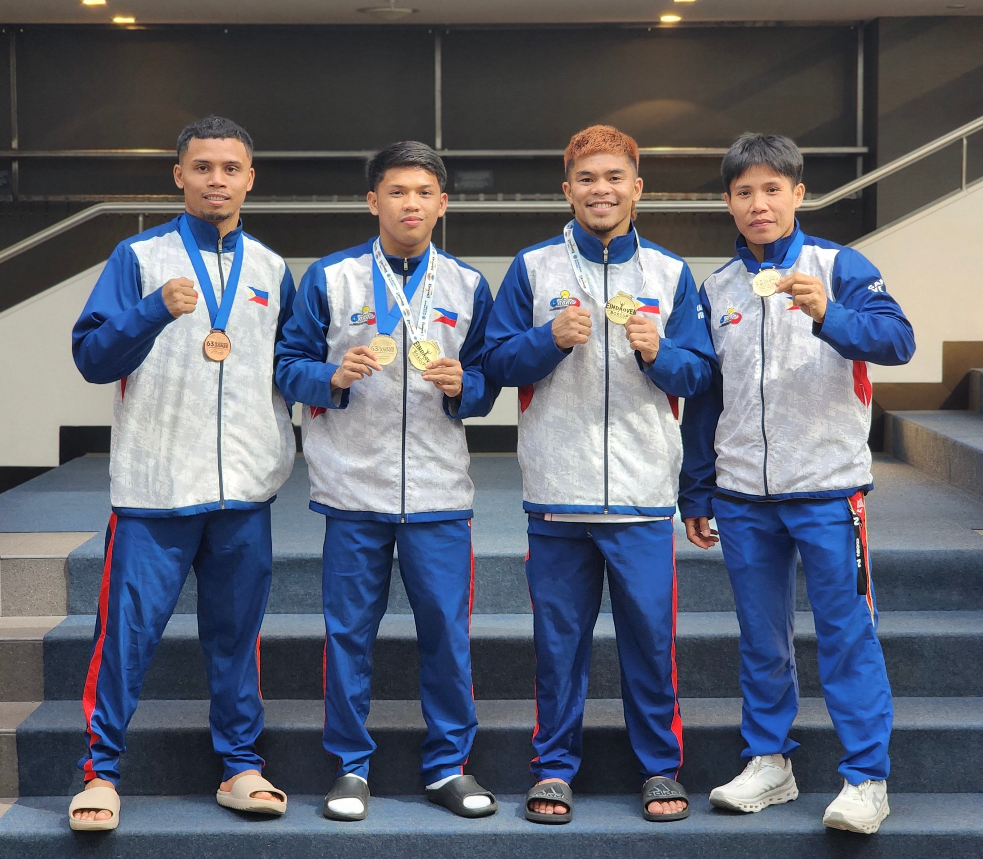 Filipino pugs grab 4 European golds