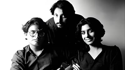MEMBERS of Raqs Media Collective pose for a photograph in 1993. The artist collective is among those featured in At 25: Artists’ Early Worlds, Part II, an exhibition organized by Asia Art Archive as part of its 25th anniversary program.