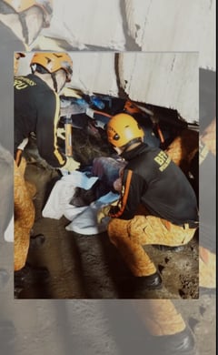 Father and son among fatalities in Angeles building collapse