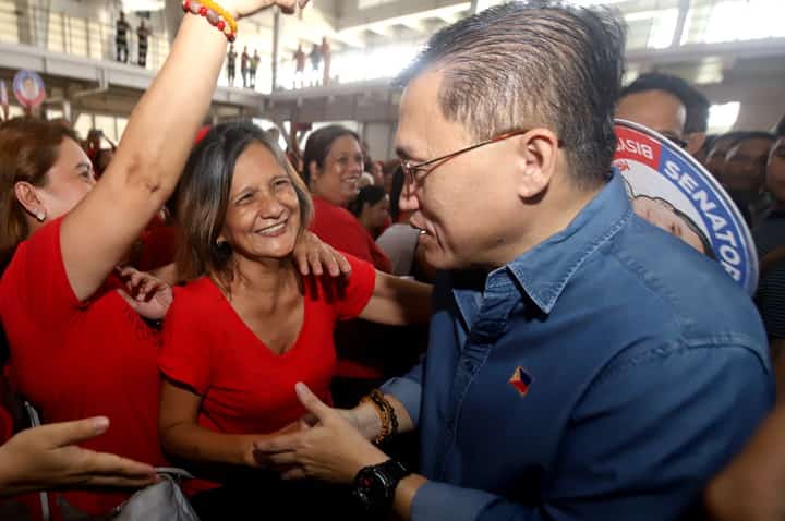 Bong Go joins Laguna leaders in aid drive for 3,000 women