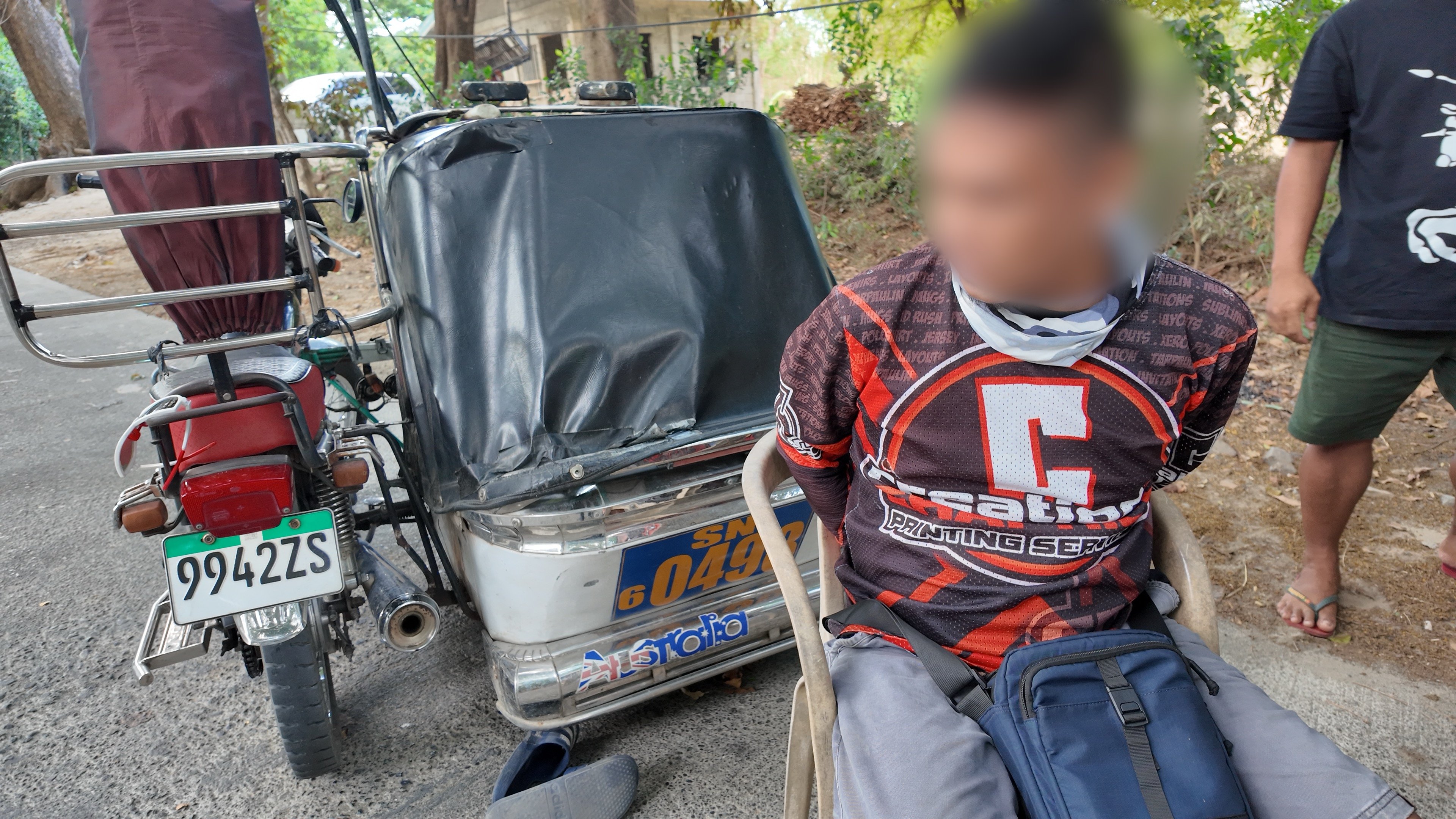 Tricycle driver arrested in Sarrat drug bust, more shabu found in tricycle