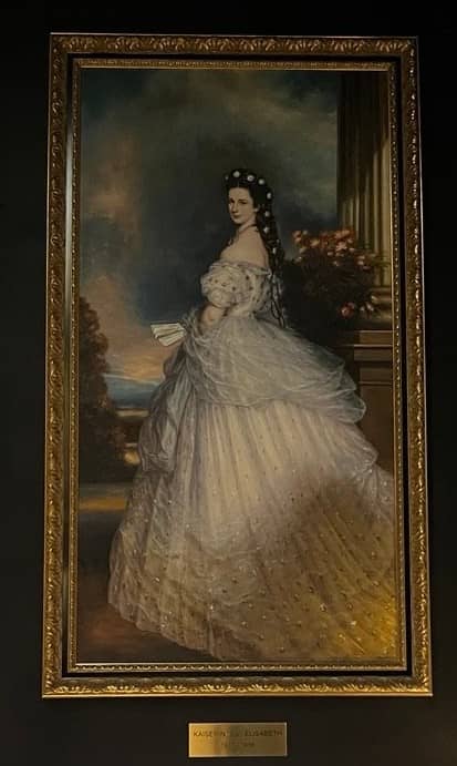 THE visage of Empress Elisabeth, fondly known as Sisi.