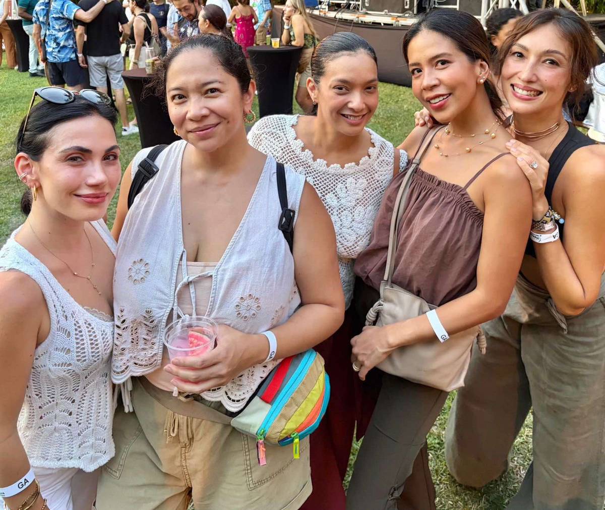 ANNE Gauthier-Das Neves, Carmela Villegas-Agosta, Bianca Fernandez-Maronilla, Mia Arcenas-Branellec and Solenn Heussaff-Bolzico.