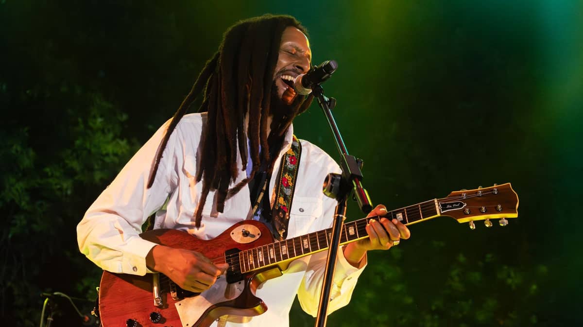 SON of the legendary Bob Marley, Julian Marley.