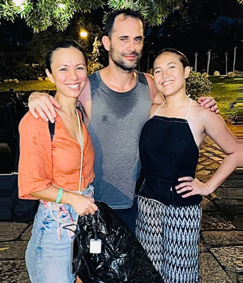OLIVIA d’Aboville-Grgic, Miro Grgic and Ayni Nuyda.