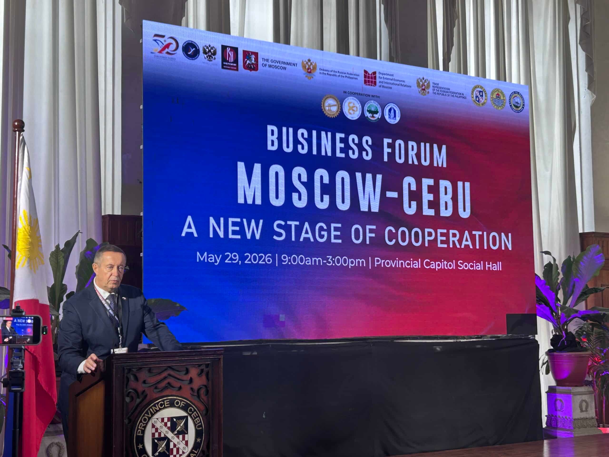 Russia offers Cebu food, power solutions