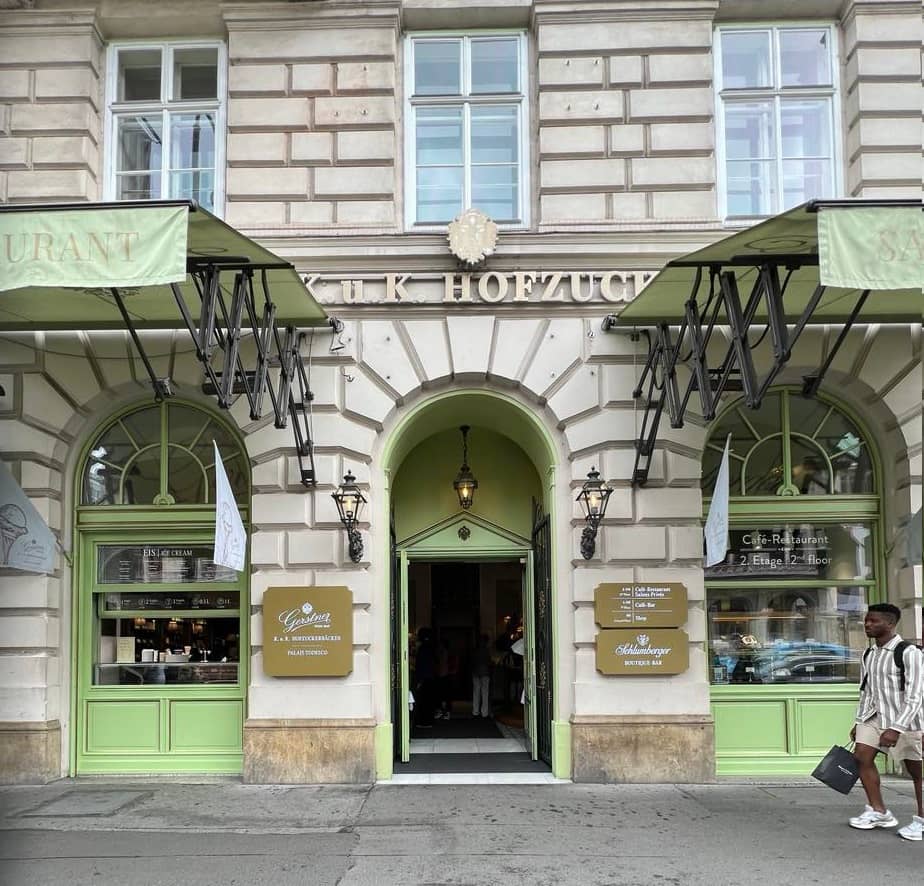 THE facade of the fabled restaurant.