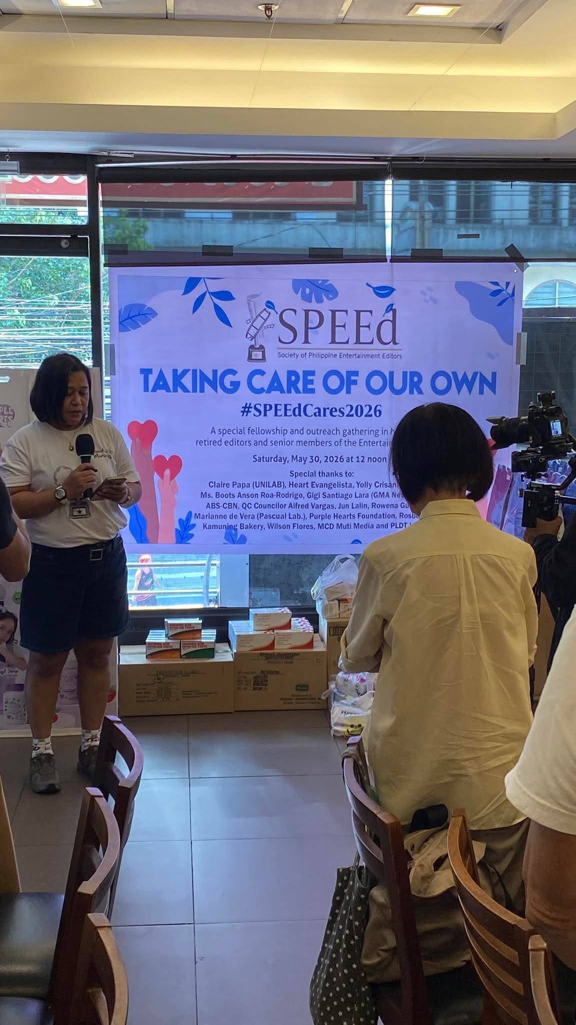 SPEEd Vice President (Internal) Maricris Valdez Nicasio.