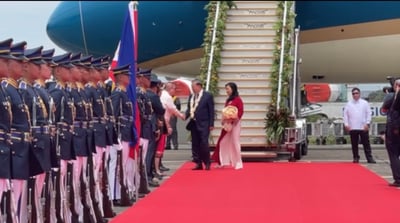 Vietnam’s Tô Lâm arrives in Philippines for historic state visit