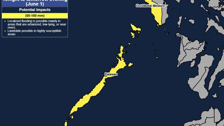 Public urged to prepare as Habagat threatens parts of MIMAROPA and Western Luzon