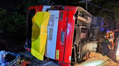 Brake failure blamed for Benguet two-bus crash