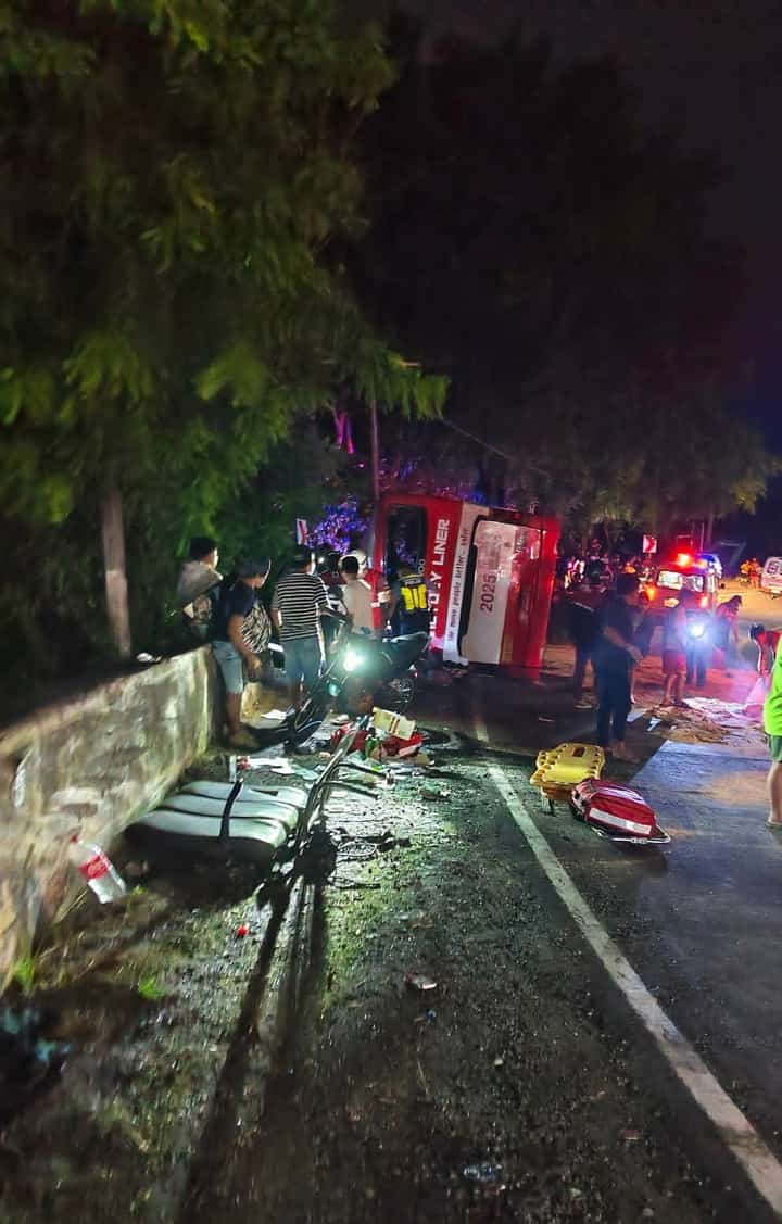 One dead, dozens hurt in Benguet highway collision