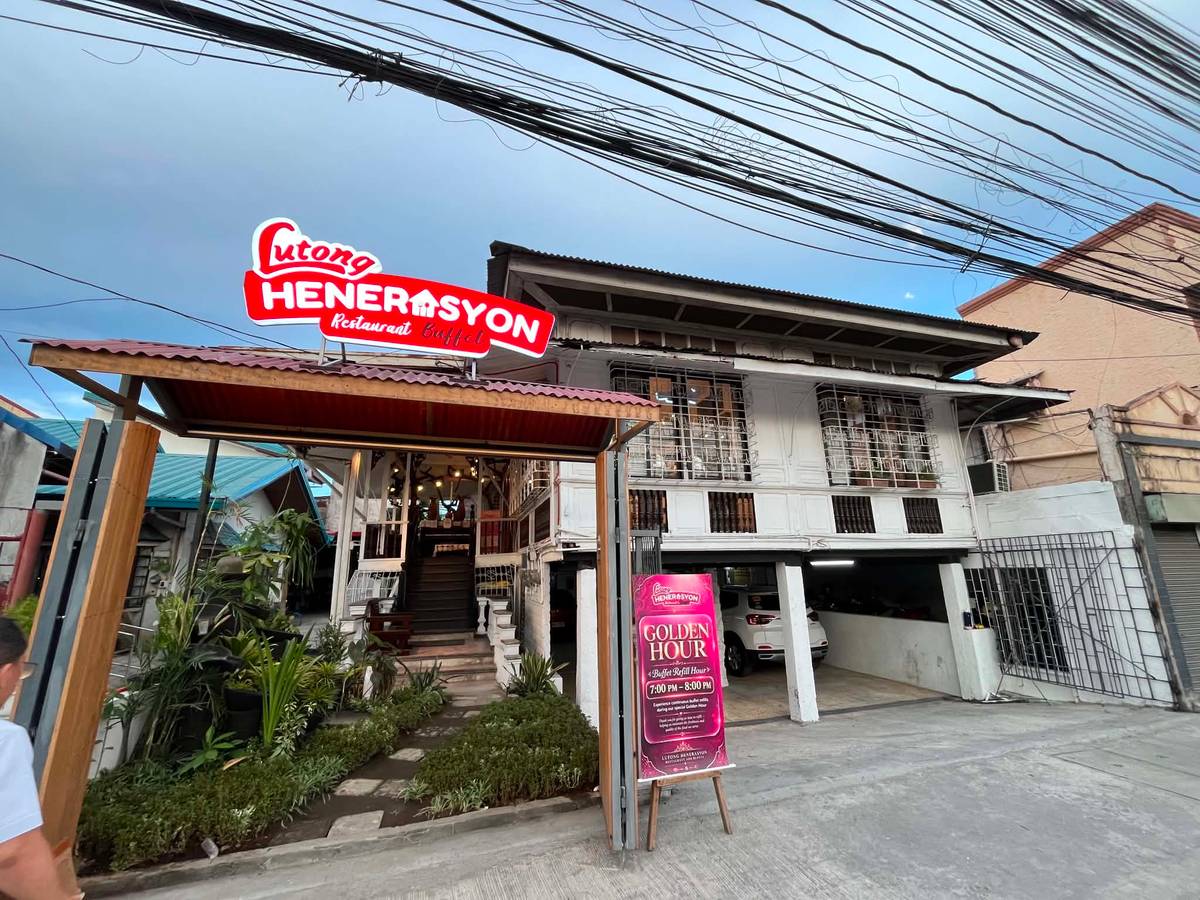 MARCELO-MANABAT house now Lutong Henerasyon Restaurant and Buffet.