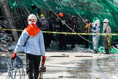 Makabayan seeks probe into workplace safety after Angeles building collapse