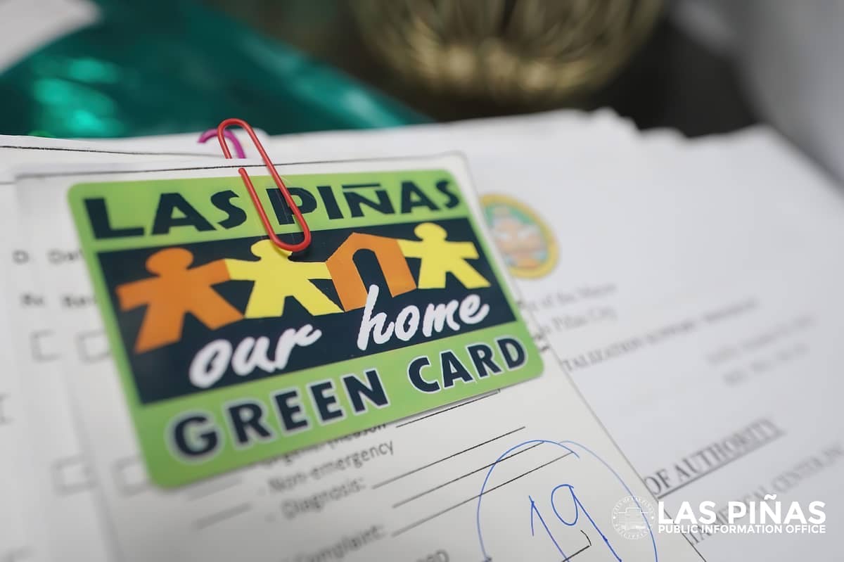 THE Las Piñas Green Card provides residents access to hospitalization support, checkups and essential healthcare services.