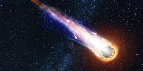 Meteor blast equivalent to 300 tons of TNT
