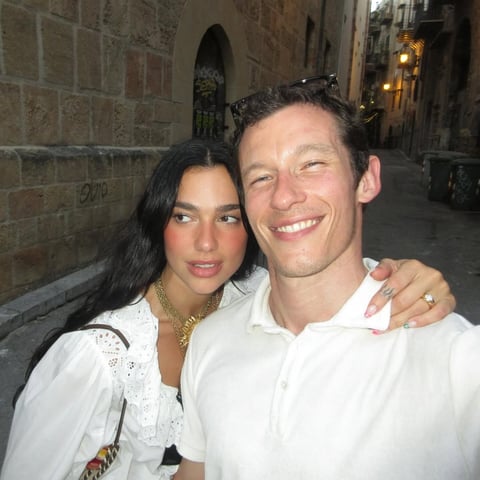One kiss to forever: Dua Lipa and Callum Turner exchange vows in private wedding
