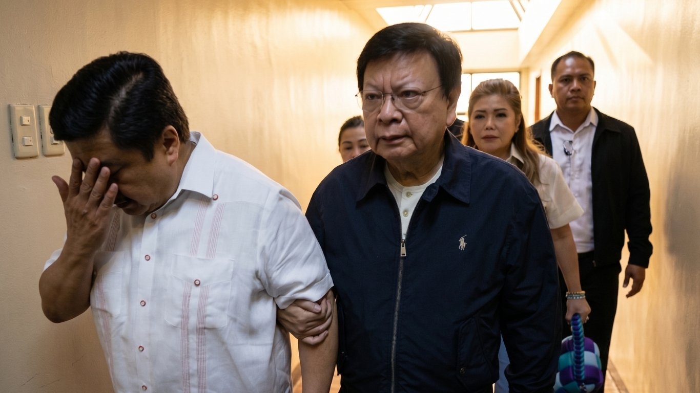 Jinggoy arrested, booked for plunder: Co-accused ex-Sec. Bonoan hospitalized