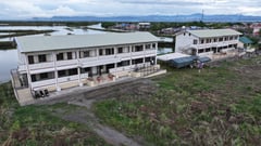 Provincial government inaugurates two inland high school buildings in Sasmuan