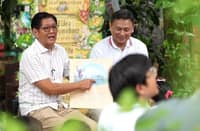 President Ferdinand Marcos Jr. attended the National Capital Region (NCR) Brigada Eskwela Kick-Off 2026 led by Department of Education (DepEd) Secretary Sonny Angara at Kapitbahayan Elementary School in Navotas.