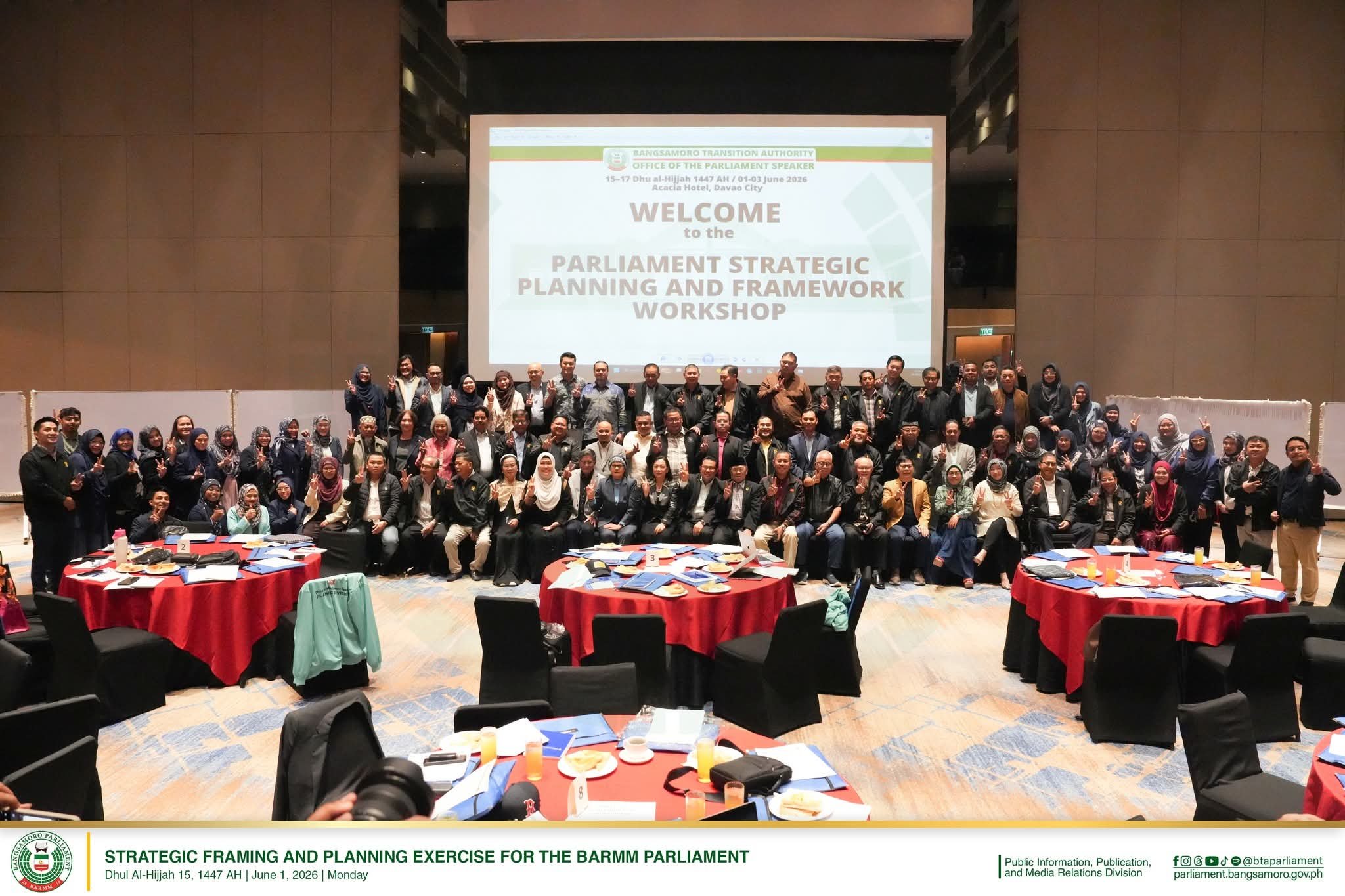 BARMM Parliament begins crafting 10-year roadmap ahead of first election