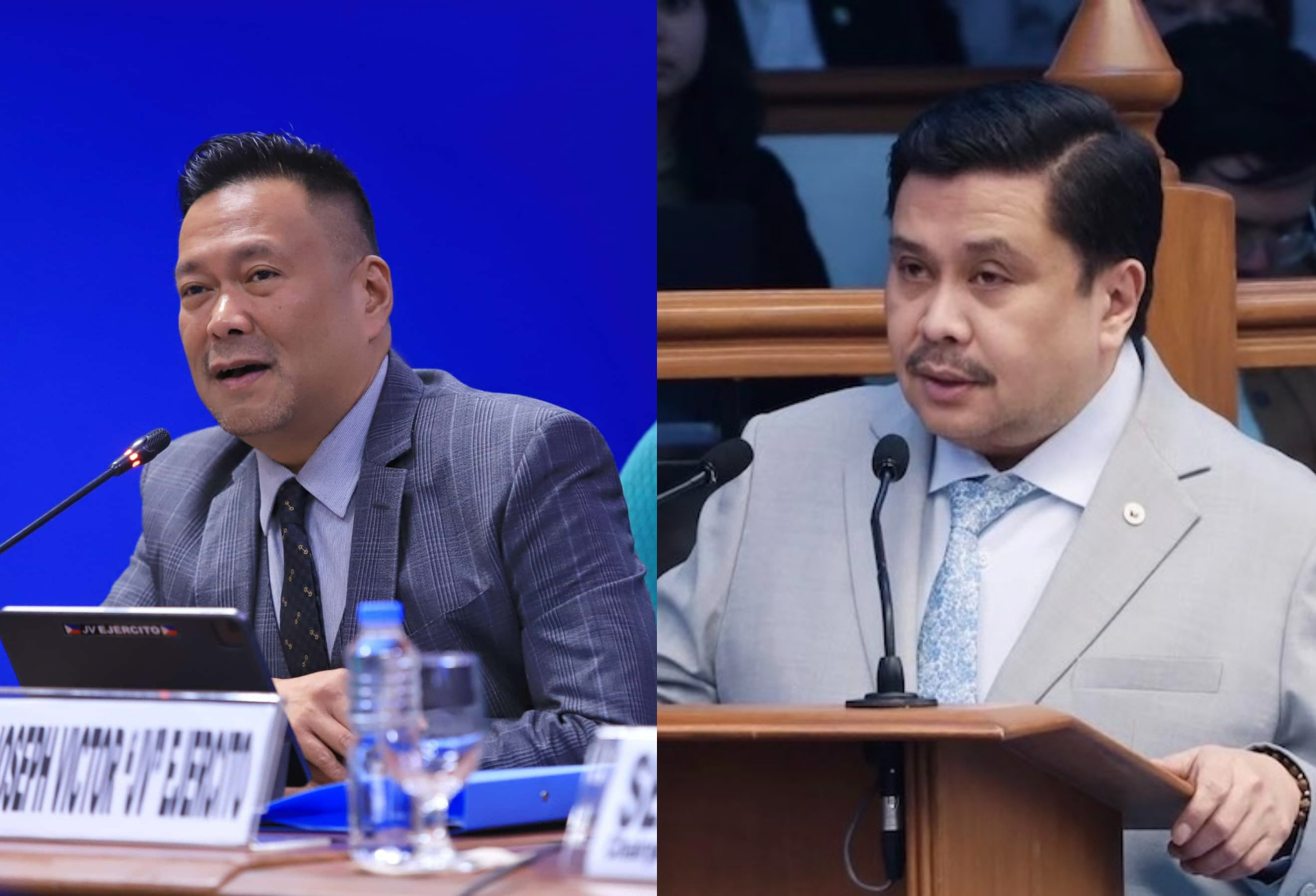 Ejercito weighs brotherhood against public service