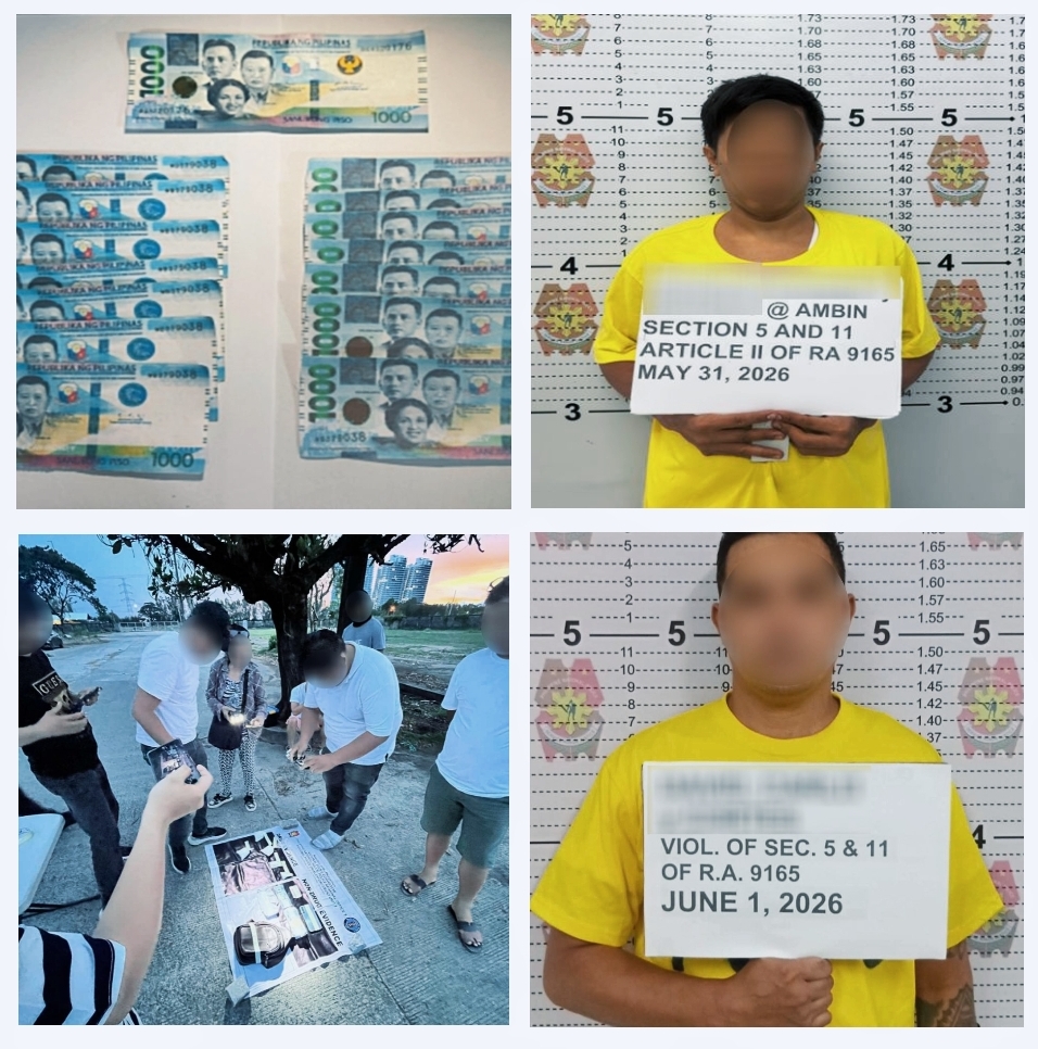 P2.7M worth of shabu seized in Central Luzon anti-drug operations