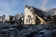 Russian missile, drone barrage kills 11