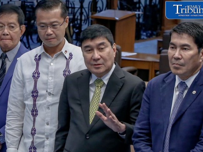 Tulfo to Cayetano: Show up or be a coward