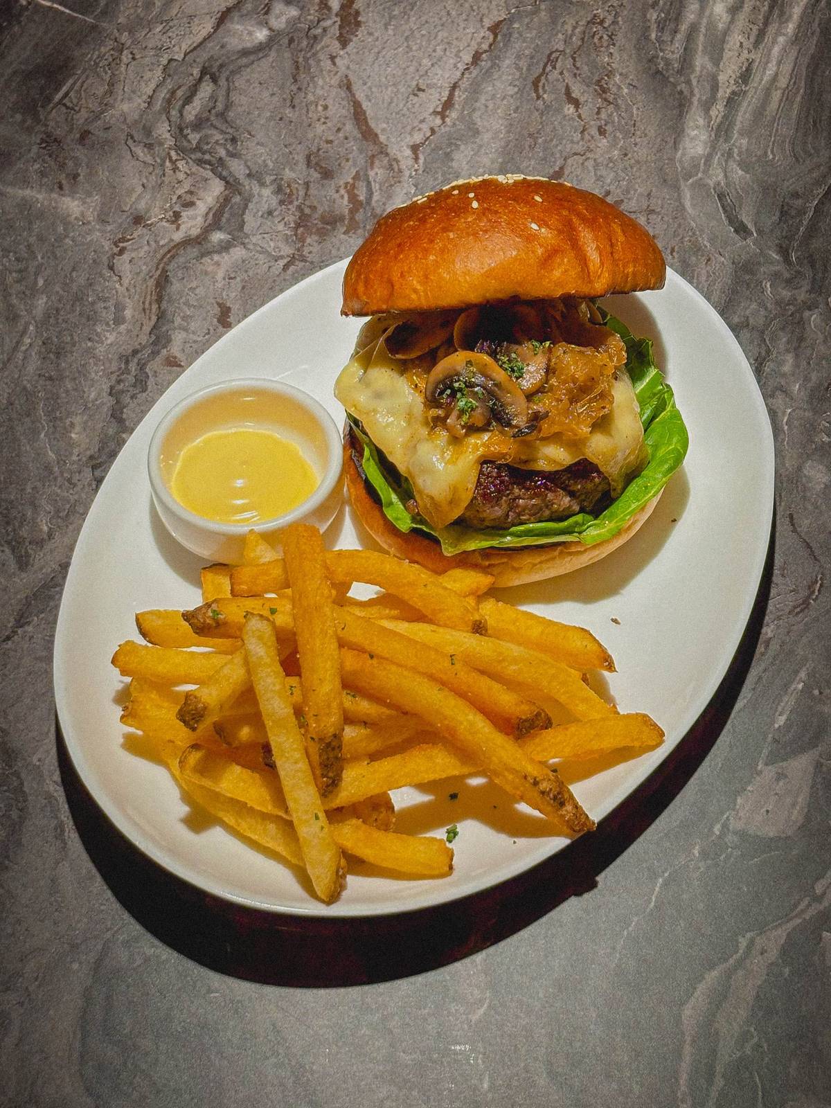 CRAVING for a burger? Elbert’s take on the American classic is unctuous and indulgent.