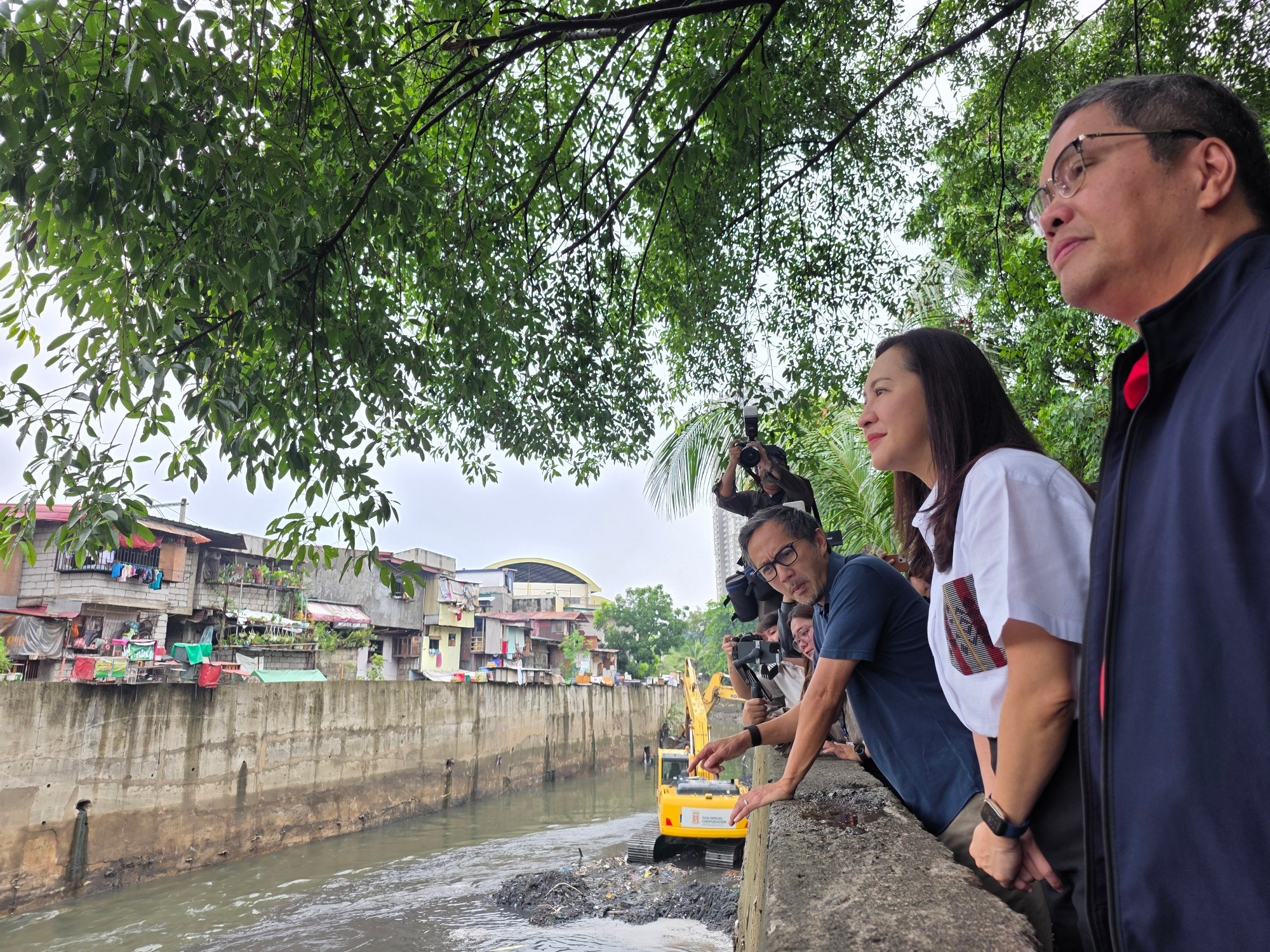 QC, DPWH reinspect unfinished Matalahib Creek pumping station 