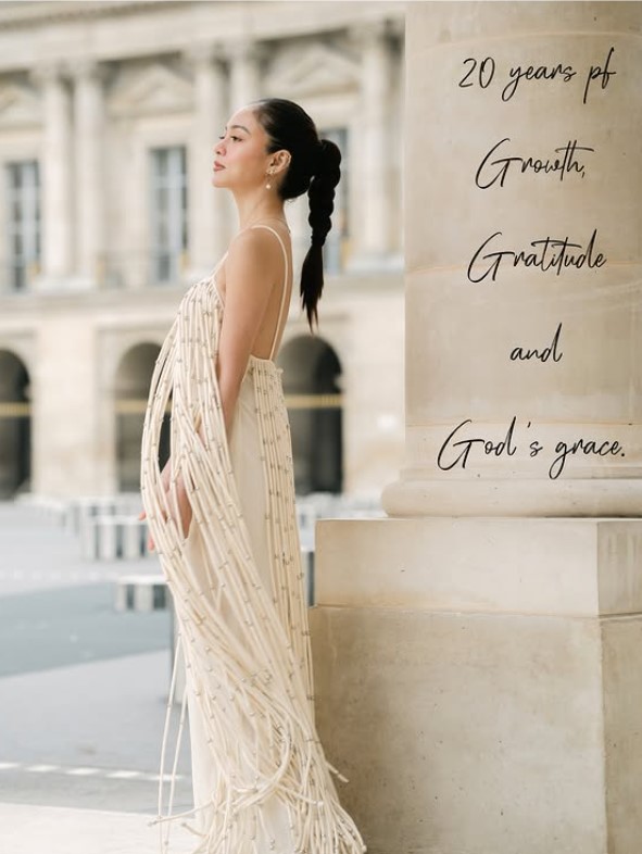 Kim Chiu marks 20 years in showbiz with heartfelt reflection