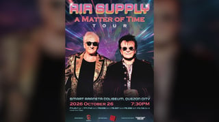 Air Supply sets Manila return