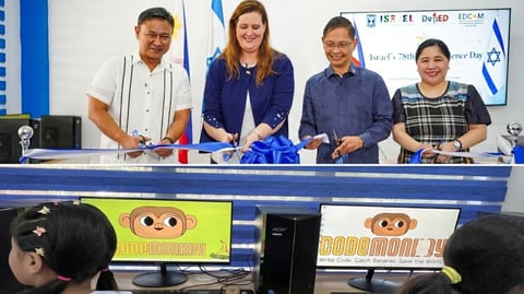 Israeli Embassy, DepEd launch tech learning hub