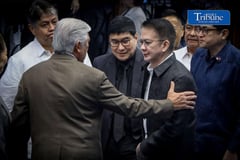 Tulfo: Leadership change 'legal, legitimate'