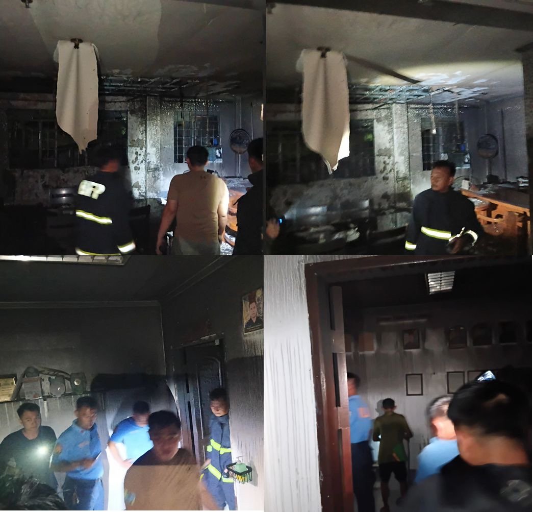 Police chief injured in fire at Cauayan City police station
