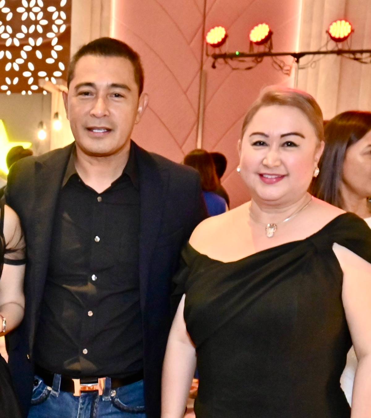 CESAR Montano and Vivian Caramba